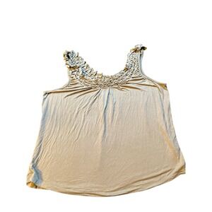 Maurices Women's‎ Sage Tank Top Ruffled Size 1XL